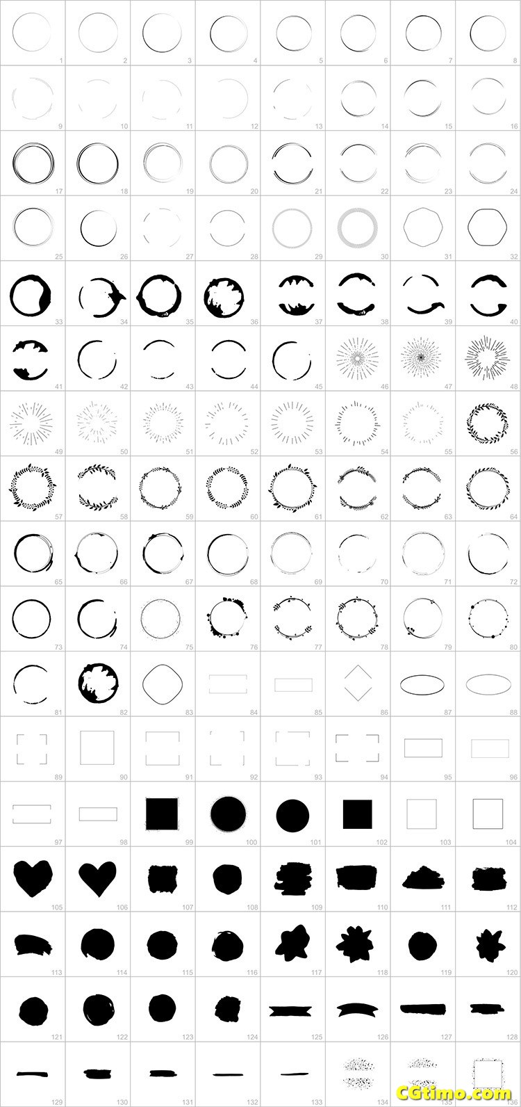 字体-100款精选英文字体LOGO含字体贴图（内容一键替换） 矢量素材 第3张