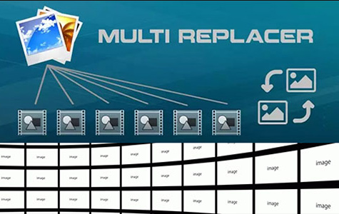 AE脚本-照片墙批量替换模板图片脚本预设Multi Replacer 带视频教程