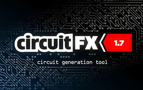 AE脚本-CircuitFX v1.7中文版电路板线路动画生成脚本