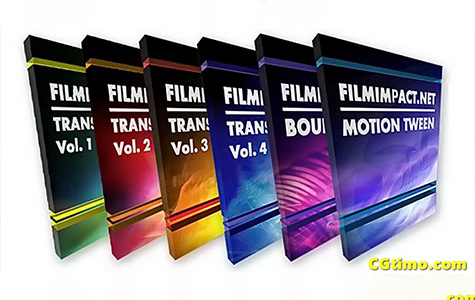 PR插件-FilmImpact Transition Packs v3.6.15特效转场套装插件6套