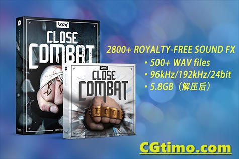 音效-2828款动作武打近身搏斗拳打脚踢高品质音效素材 Boom Library – Close Combat