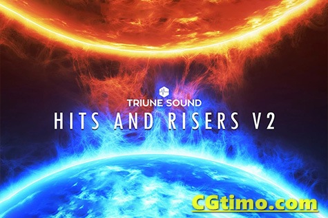 音效-203款电影预告宣传片撞击上升无损音效 Triune Digital – Hits and Risers V2