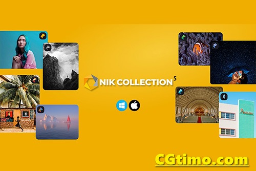 人像风光摄影降噪锐化全功能调色插件套装 Nik Collection 5.0.2 中文版 支持Win/Mac