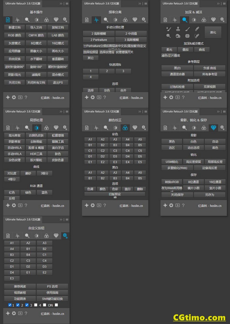 PS插件-PS终极人像精修磨皮润饰扩展面板 Ultimate Retouch Panel 3.9.1 汉化中文版 支持Win/Mac PS相关 第2张