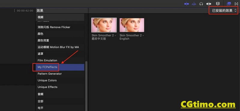 FCPX插件-磨皮美颜光滑皮肤效果中文插件 FCPeffects – Skin Smoother V2 FCPX插件 第5张