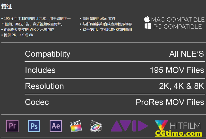 视频素材-195款现代动感图形设计元素叠加视频素材 Modern Design Elements 含透明通道 视频素材 第4张