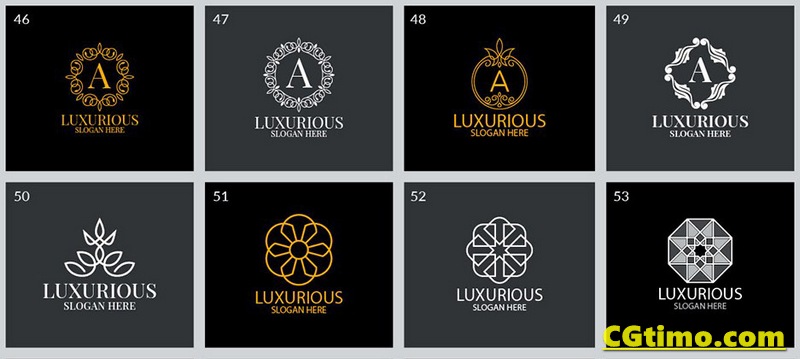 ps样机-100款企业LOGO标志徽标设计PS样机 100 Luxurious Logo Bundle Mockups样机 第5张