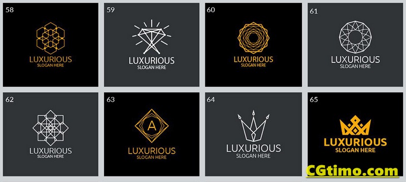 ps样机-100款企业LOGO标志徽标设计PS样机 100 Luxurious Logo Bundle Mockups样机 第6张