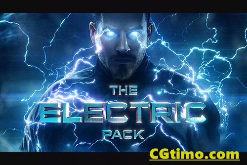 视频素材-Electric Pack 260多款科技能量闪电电流视觉特效视频素材 无光晕版