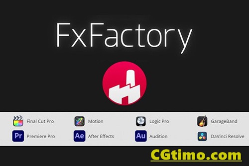 AE/PR/FCPX插件-FxFactory Pro 8专业强大的视觉特效插件合集包MAC版