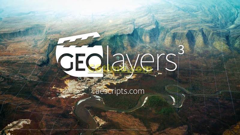 AE脚本-GEOlayers 3 地图路径位置标注展示动画生成脚本 AE相关 第7张