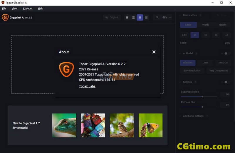 Topaz Gigapixel AI 6.2.2 AI智能图像无损放大工具软件 +10G ai模型 win/mac 软件下载 第2张