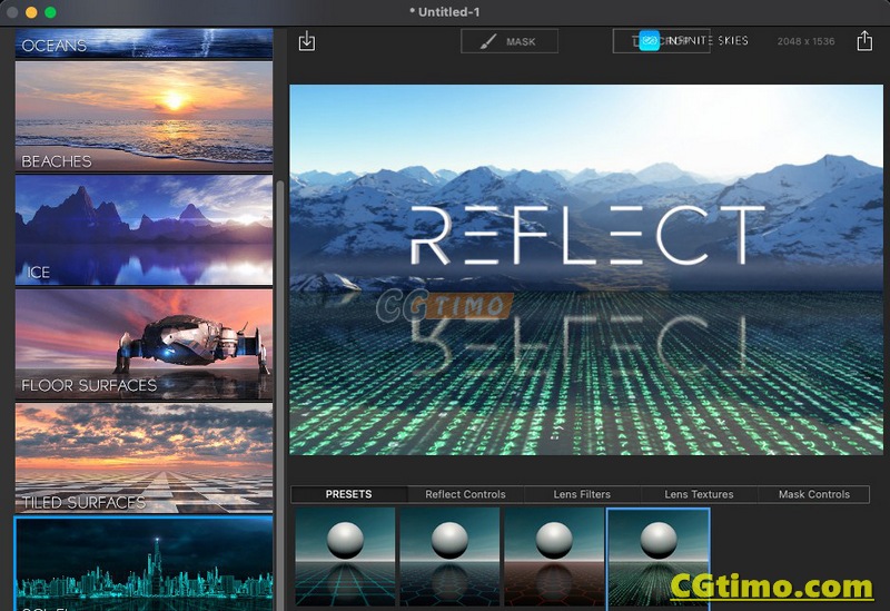 Reflect Studio 3.1 Mac版水波纹倒影特效生成软件 软件下载 第6张