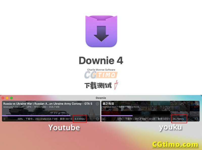 Downie 4.6 中文版 功能强大的视频下载软件 mac 软件下载 第2张