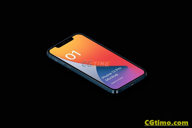 PS样机-20款苹果12 pro界面APP演示iPhone 12 pro模型psd样机 Mockups样机 第14张