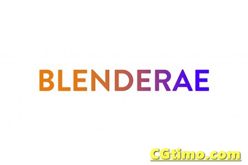 Blender插件-BlenderAe V1.2.2 3D场景对象AE软件联动插件 win/mac