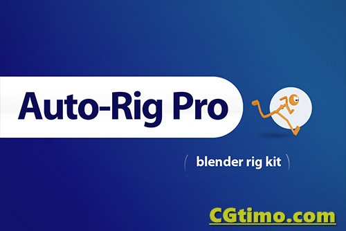 Blender插件-Auto-Rig Pro Quick Rig V1.25.15 三维人物动作自动绑定插件