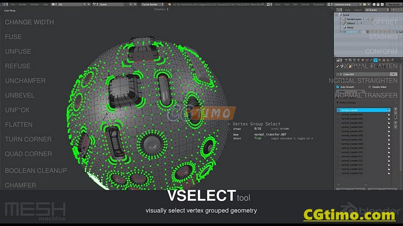 Blender插件-MESHmachine v0.11.2 网格建模辅助附加工具插件 Blender插件 第6张