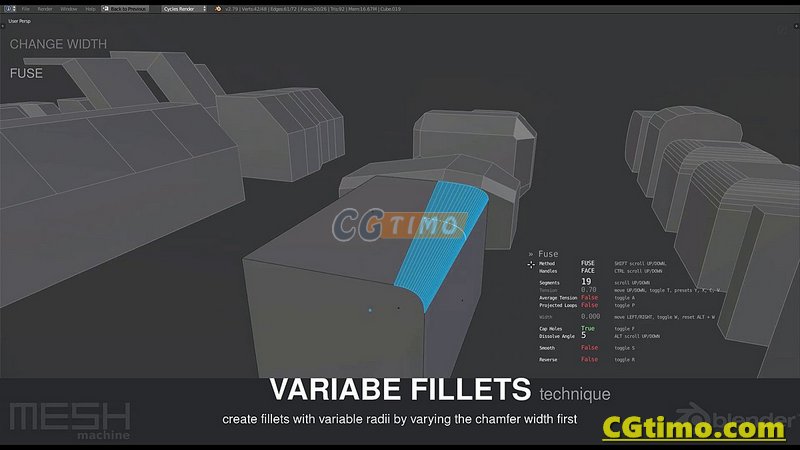 Blender插件-MESHmachine v0.11.2 网格建模辅助附加工具插件 Blender插件 第12张