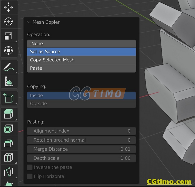 Blender插件-Mesh Copier V2 网格模型复制插件 Blender插件 第7张