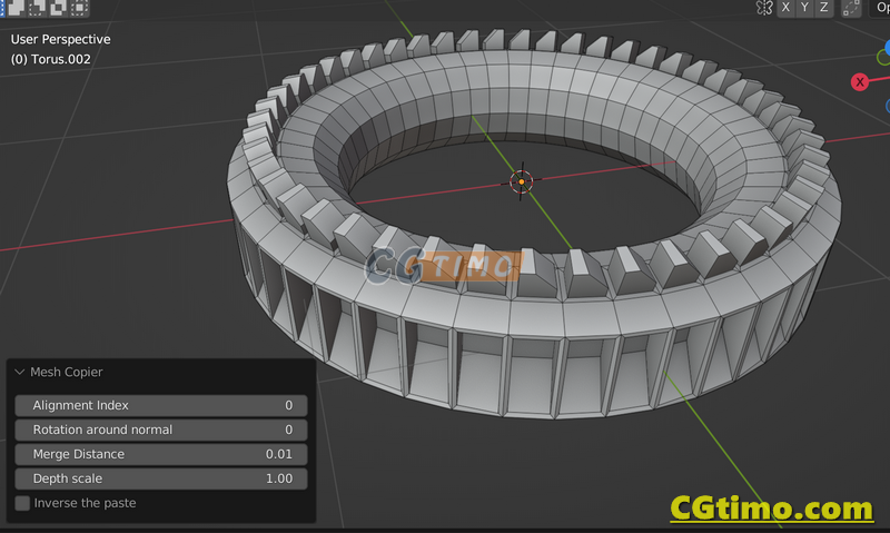 Blender插件-Mesh Copier V2 网格模型复制插件 Blender插件 第9张