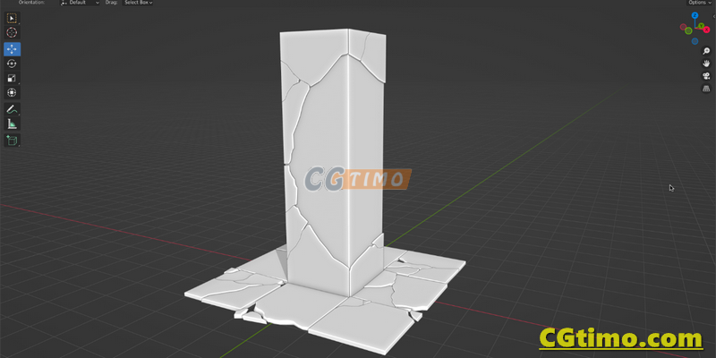 Blender插件-Cracker V1 模型自定义裂纹破碎插件 Blender插件 第6张