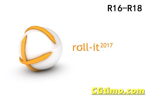 C4D插件-Rollit 2017 滚动插件 R16-R18+