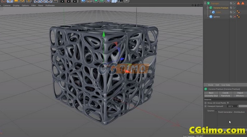 C4D插件-Trypogen 1.0 抽象多边形镂空孔洞建模插件 汉化版+教程 支持 R15-S22 C4D相关 第3张