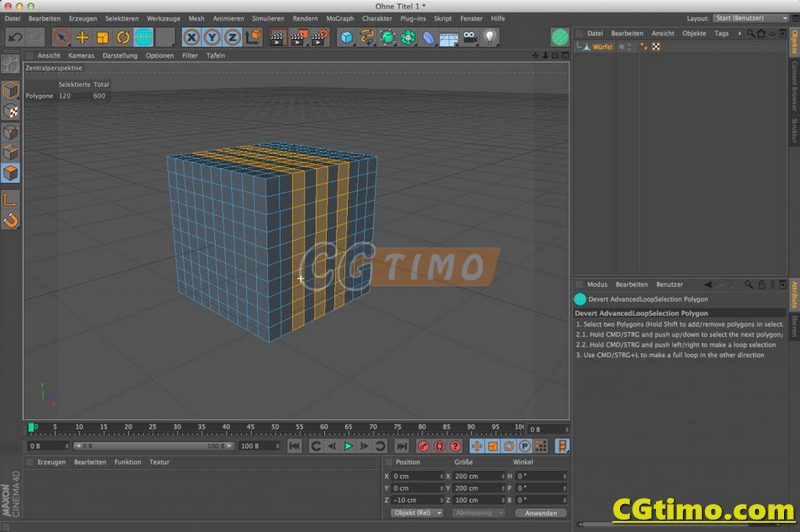 C4D插件-Devert Advanced Loop Selection v2.0 多变形线面循环选择插件 R18-R21 C4D插件 第2张