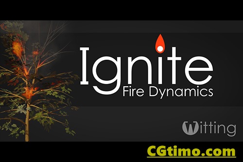 Blender插件-Ignite – Fire Dynamics V1.0 火焰燃烧扩散特效模拟插件+教程