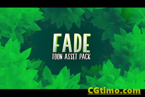 Blender插件-Fade – Toon Asset Pack V1.4 卡通动漫风格着色插件