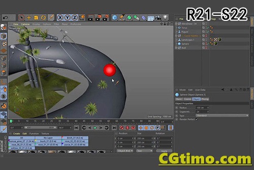 C4D插件-Nitro4D NitroDraw v1.25 模型绘制放置插件 支持R21-S22