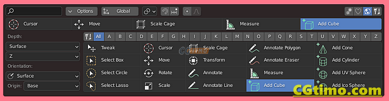 Blender插件-Quick Toolbox v2.3 便捷辅助建模工具合集 Blender插件 第4张