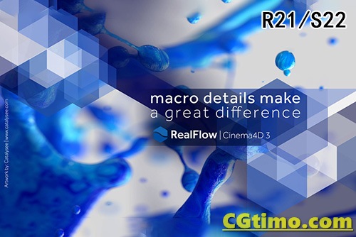 C4D插件-NextLimit RealFlow 3.2.1.0052 流体插件 汉化版 支持R21/S22 win