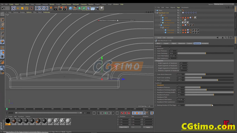 C4D插件-Realbook V3.1 真实模拟翻书效果动画预设插件 支持R16-R23 C4D相关 第7张