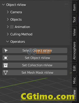 Blender插件-nView V2.1.1 模型自定义选取可视化渲染插件 Blender插件 第2张