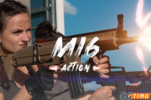 4K视频素材-456款真实战警武器破坏弹道闪光影视特效视频素材 MI6 Action Pack