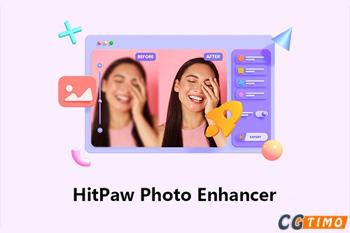 软件-HitPaw Photo Enhancer v2.0.3 中文版 AI只能图像无损放大增强修复软件