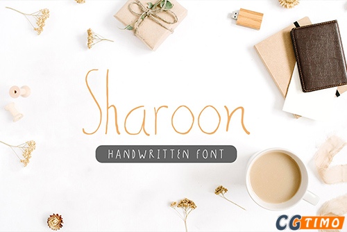 字体-Sharoon Handwritten Sans Serif Font 手写英文字体