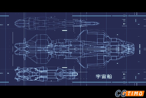 Blender插件-Random Starship V1.5 宇宙飞船星舰样式模型制作Blender插件下载