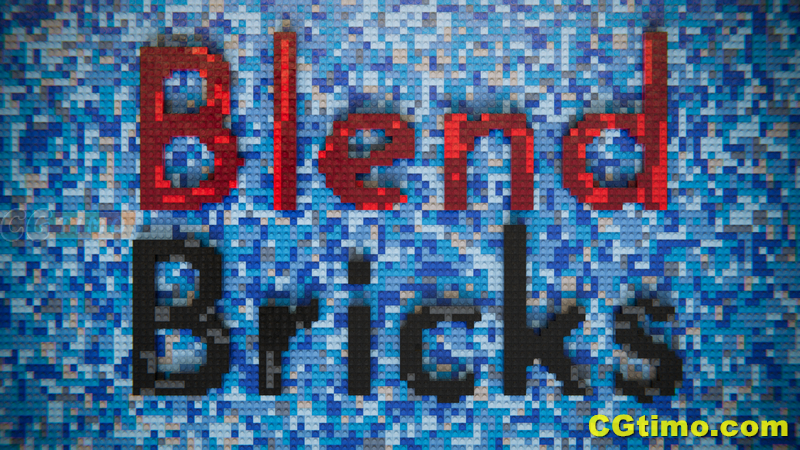 Blender插件-三维乐高玩具模型资产预设 Blendbricks V2 Blender预设 第2张