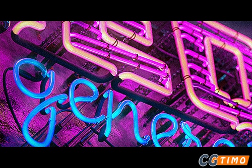 Blender插件-Neon Generator 霓虹灯光效制作Blender插件下载