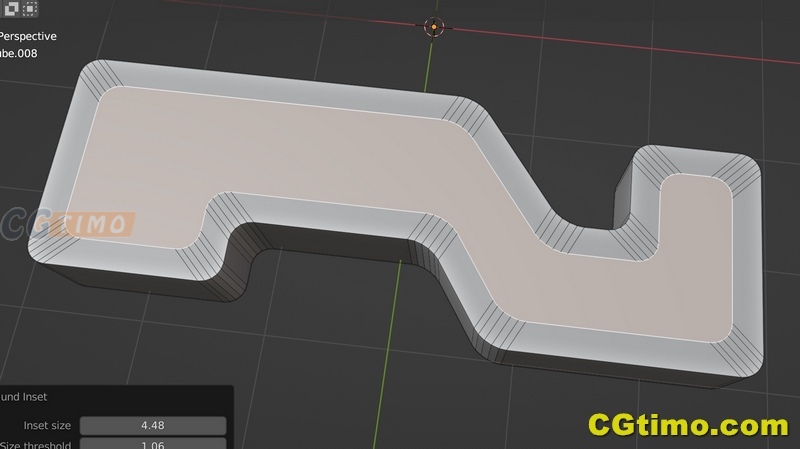 Blender插件-Round Inset V2.1.1 模型内切面添加嵌入插件下载 Blender插件 第2张