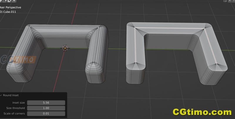 Blender插件-Round Inset V2.1.1 模型内切面添加嵌入插件下载 Blender插件 第10张