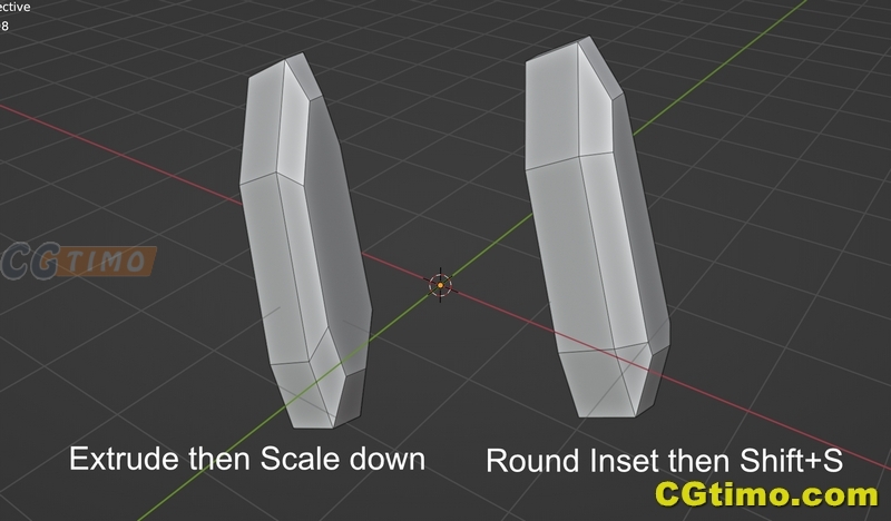 Blender插件-Round Inset V2.1.1 模型内切面添加嵌入插件下载 Blender插件 第12张