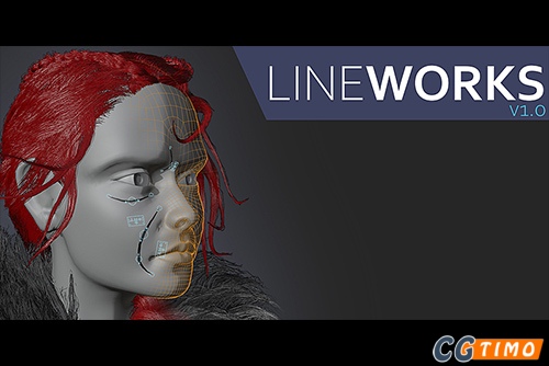 Blender插件-Lineworks v2 角色装配线添加插件下载