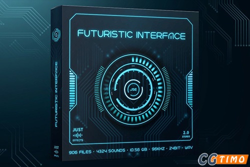 音效-Futuristic Interface 4300款未来科技科幻UI交互音效合集