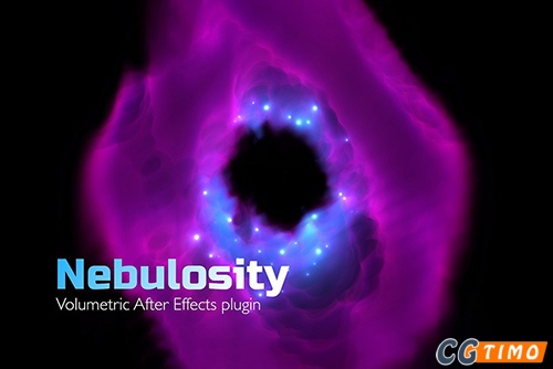 AE插件-Nebulosity v1.1.4 For Mac 三维星云星系烟雾特效生成插件+教程