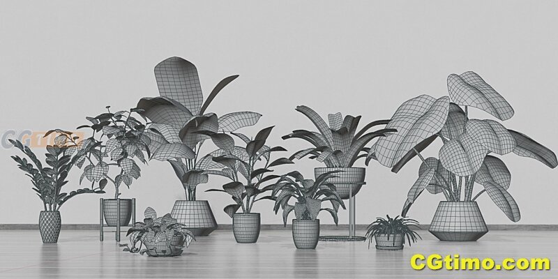 Blender预设-Botaniq Tree And Grass Library V6.8 绿化植物花草树木模型预设 Blender相关 第9张