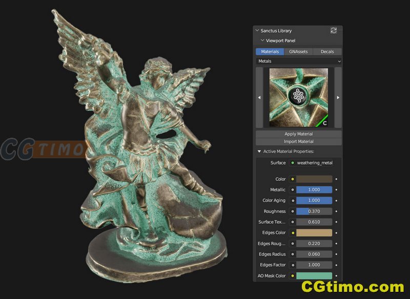 Blender插件-Sanctus Library v2.5.0 材质修改编辑插件 Blender插件 第15张